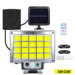 106LED Solar Light Motion Intelligent Sensor IP65 Waterproof for Summer Nights Solar Power Outdoor Lighting No Electricity Bill