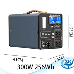 ZKon Power Station Portable 1000W 2000W 3000W 220V Solar Generator Electric Power Plant UPS Lifepo4 220V Solar For Home Camping