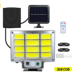 106LED Solar Light Motion Intelligent Sensor IP65 Waterproof for Summer Nights Solar Power Outdoor Lighting No Electricity Bill