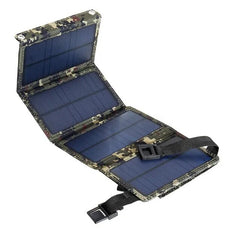 50W Foldable Solar Panel Kit 5V USB Sunpower Solar Cells Bank Pack Waterproof Solar Plate For Outdoor Camping Hiking Charger