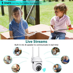 2MP 3MP Wifi IP Camera Outdoor Wireless Security Surveillance Camera AI Human Tracking Two Way Audio Night Color Cam